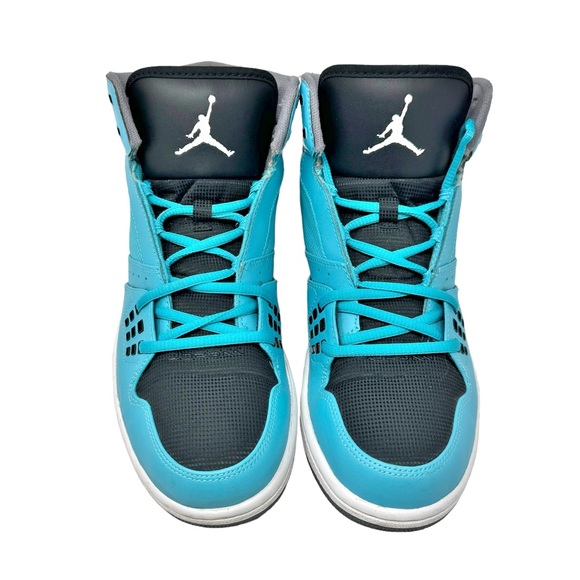 Nike Air Jordan 1 Flight Mid Gamma Blue Size 8 - Picture 5 of 12